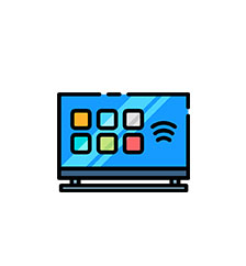 Écran géant 140 pouces